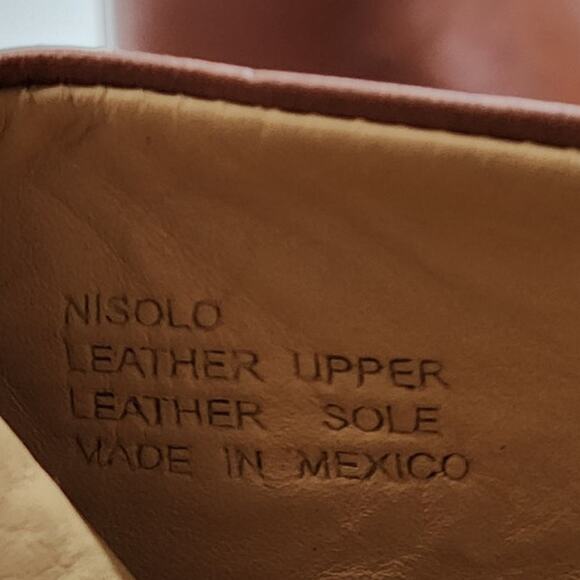 Nisolo Dari Commuter Boot Brandy Anthropologie Leather Block Heel Ankle Booties - Picture 14 of 15